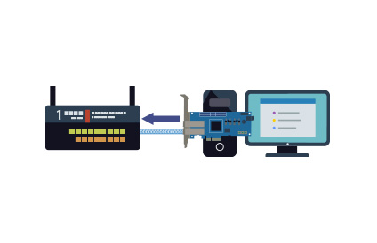 Stable high-speed communication over long distances